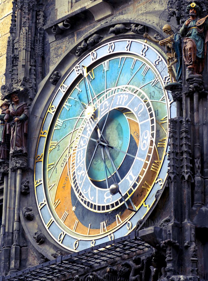Astronomische Uhr In Prag